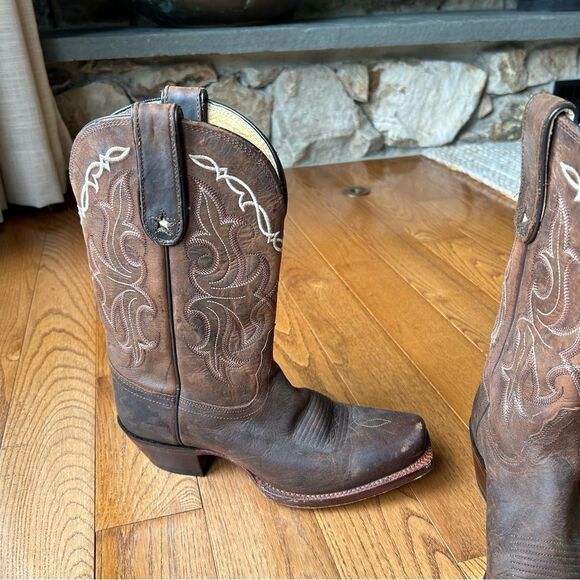 Tony Lama Ladies Vaquero Western leather boots - Picture 11 of 12